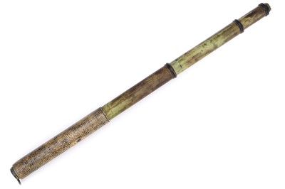 Lot 359 - 3 Drawer Shagreen Telescope
