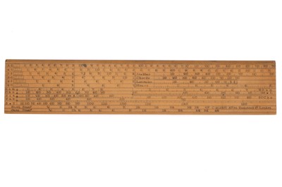 Lot 301 - 12" Gunter Type Rule