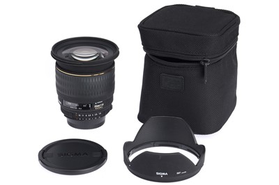 Lot 607 - A Sigma f/1.8 20mm EX DG Wide Angle Lens