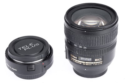 Lot 604 - A Nikon AF-S Nikkor 24-85mm ED Lens