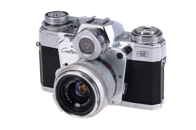 Lot 87 - A Zeiss Ikon Contarex 'Bullseye' 35mm SLR Camera