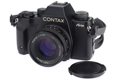 Lot 167 - A Contax Aria 35mm SLR Camera
