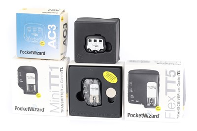 Lot 784 - A Pocketwizard Flash Trigger Transceiver Set