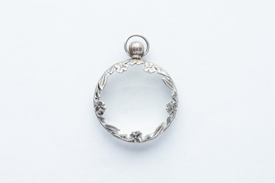Lot 90 - A White Metal Watch Fob Locket