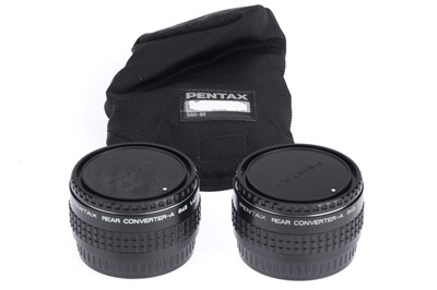 Lot 638 - A Pair of Pentax 645 Rear Converters