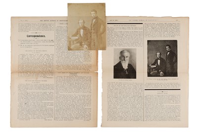 Lot 346 - William Crookes & John Spiller, Collotype Photograph & Obituary
