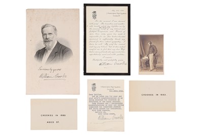 Lot 345 - William Crookes & John Spiller, Photograph & Documents