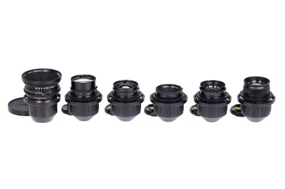 Lot 540 - A Set of Carl Zeiss PL Mount Converted Lenses
