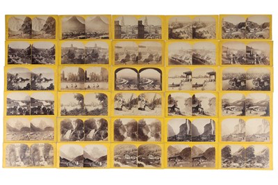 Lot 89 - England, William, 119 Stereo Cards of Switzerland