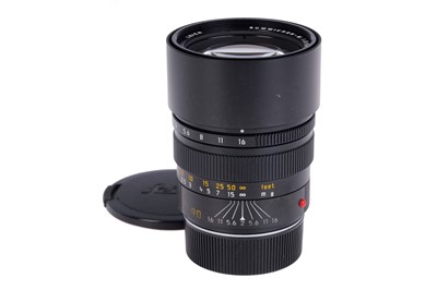 Lot 100 - A Leitz Summicron-M f/2 90mm Lens