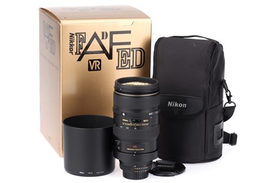 Lot 644 - A Nikon AF-S VR-Nikkor f/4.5-5.6D 80-400mm ED Lens