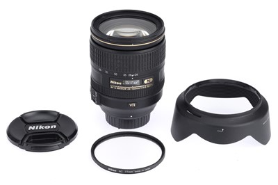 Lot 645 - A Nikon AF-S Nikkor f/4 24-120mm ED VR Lens