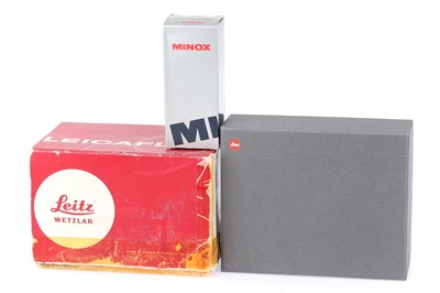 Lot 762 - A Selection of Camera Packaging