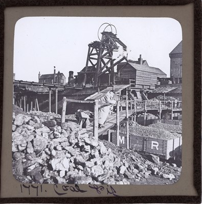 Lot 132 - Victorian Coal Mining, Magic Lantern Slides