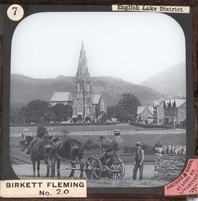 Lot 143 - Agricultural Horses, Magic Lantern Slides