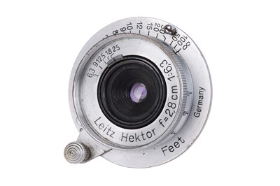 Lot 8 - A Leitz Hektor f/6.3 28mm Lens