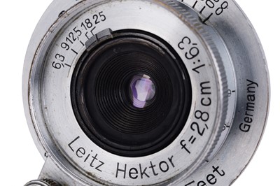 Lot 8 - A Leitz Hektor f/6.3 28mm Lens