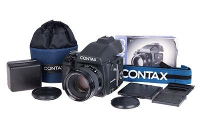 Lot 345 - A Contax 645 Medium Format Camera