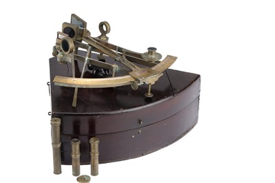 Lot 238 - Spencer Browning Rust, Lattice Frame Sextant