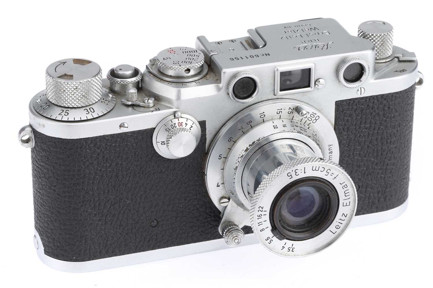 Lot 5 - A Leica IIIf 35mm Rangefinder Camera