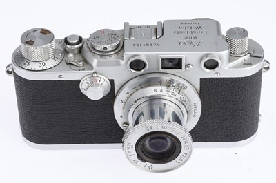 Lot 5 - A Leica IIIf 35mm Rangefinder Camera