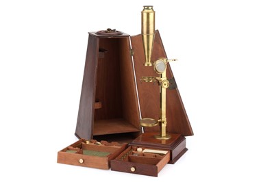 Lot 184 - Compound Microscope, Bate London