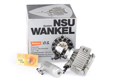 Lot 939 - A Graupner O.S. NSU Wankel Model Aero Engine