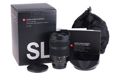Lot 118 - A Leitz Super-Vario-Elmar-SL ASPH. f/3.5-4/5 16-35mm Lens
