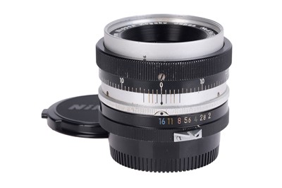 Lot 221 - An Unusual Nikon Nikkor-H f/2 50mm Lens