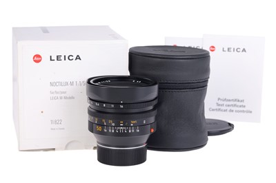 Lot 93 - A Leitz Noctilux-M f/1 50mm Lens