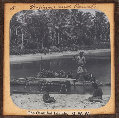 Lot 138 - Magic Lantern Slides, Fiji