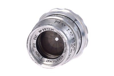 Lot 194 - A Taylor Hobson Cooke Amotal Anastigmat ELC f/2 2" Lens