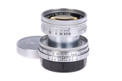 Lot 38 - A Leitz Summicron 'Thorium' f/2 50mm Lens