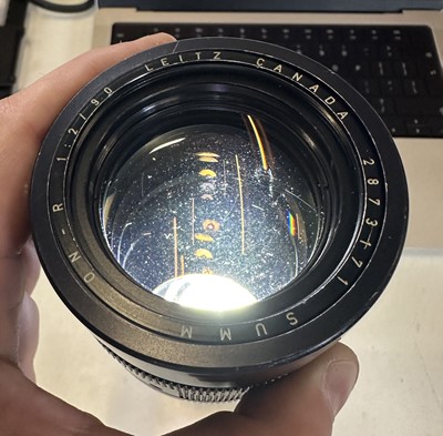 Lot 34 - A Leitz Canada Summicron-R f/2 90mm Lens