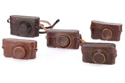 Lot 62 - A Selection of Leica Rangefinder Cases