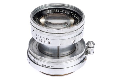 Lot 17 - A Leitz Wetzlar Summicron f/2 5cm Collapsible Lens