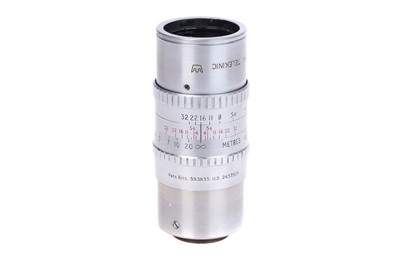 Lot 537 - A 'Swedish Army' Taylor Hobson Telekinic f/4 4" Lens