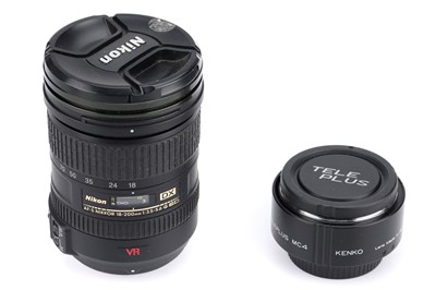Lot 560 - A Nikon AFS-Nikkor VR 18-200mm Lens