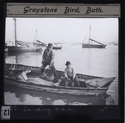Lot 112 - Cornish Fishermen & Sailors, Magic Lantern Slides