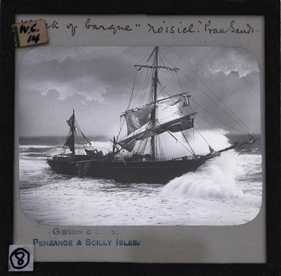 Lot 115 - Lifeboats & Shipwrecks, Magic Lantern Slides