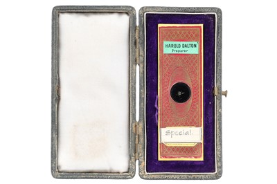 Lot 224 - A Microscope Exhibition Slide of a Plant Butterfly & Birds
