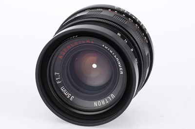 Lot 18 - A Voigtlander Ultron f/1.7 35mm Aspherical Lens