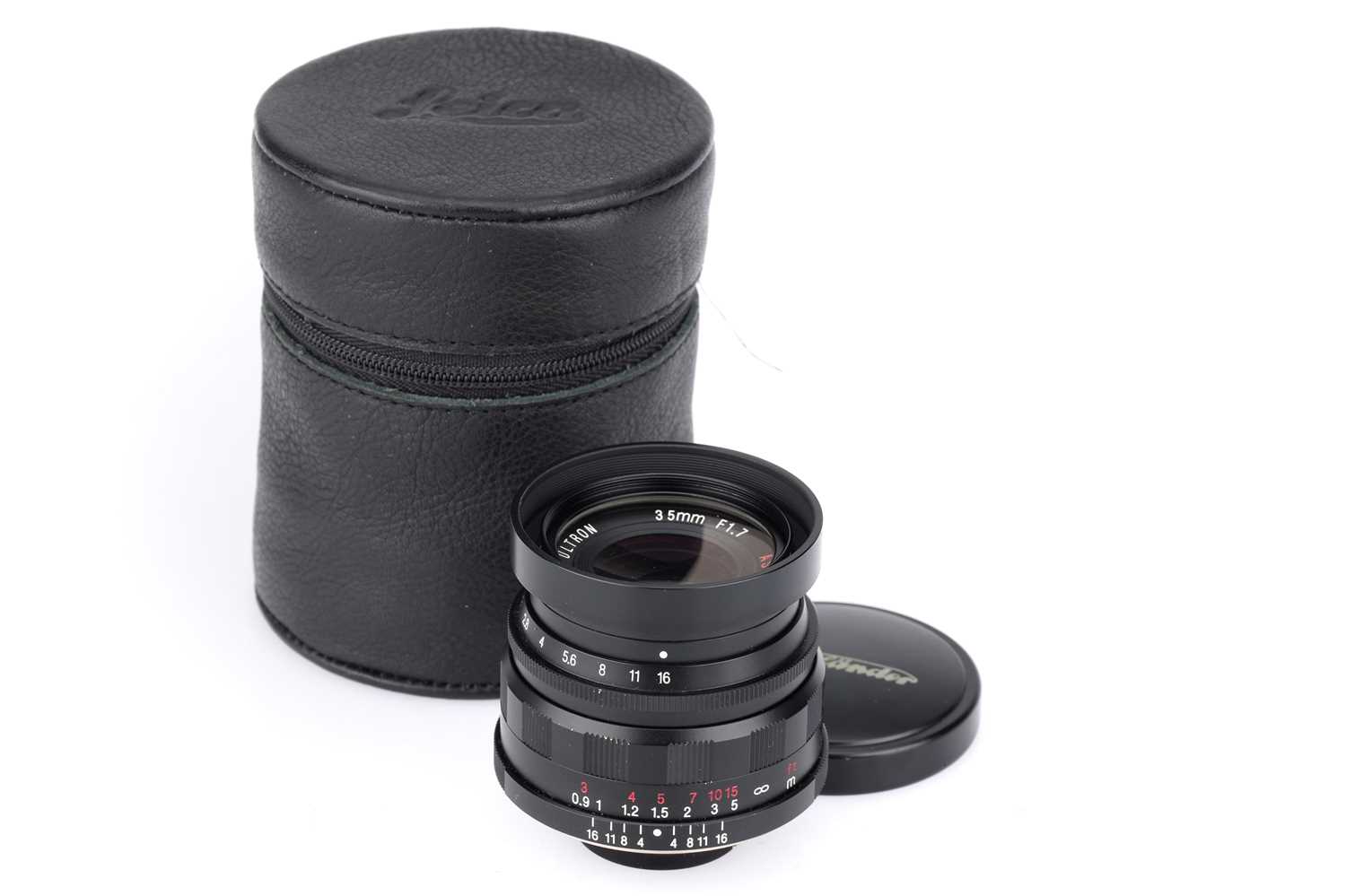 Lot 18 - A Voigtlander Ultron f/1.7 35mm Aspherical Lens