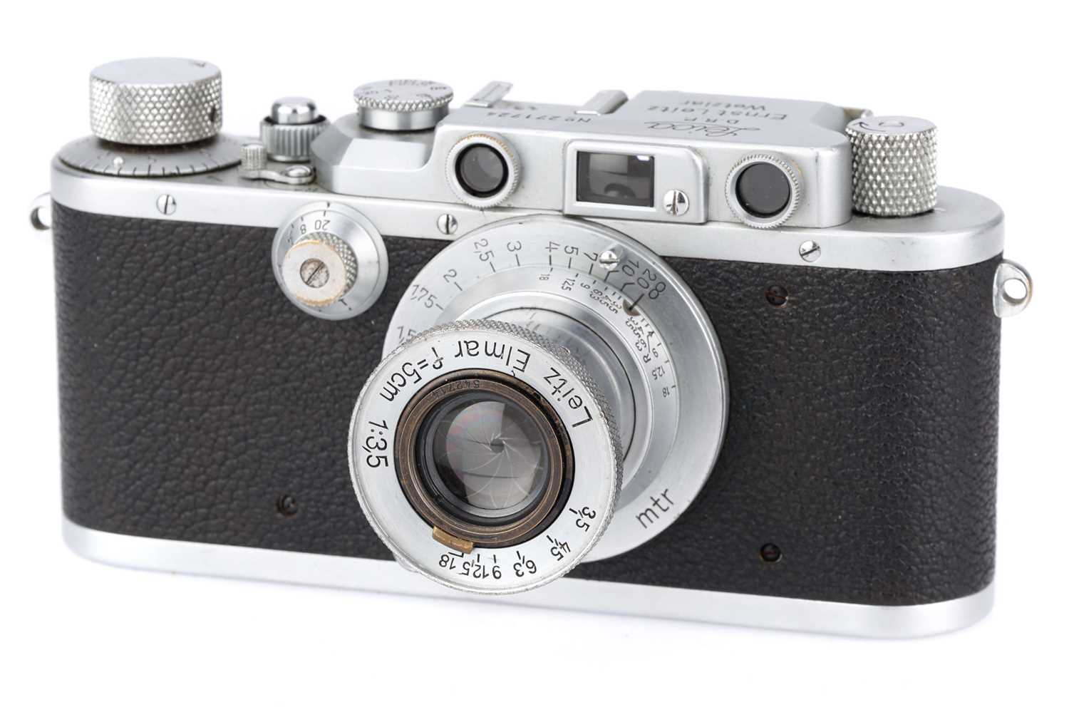 Lot 7 - A Leica III 35mm Rangefinder Camera