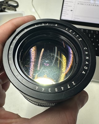 Lot 41 - A Leitz Canada Summicron-R f/2 90mm Lens