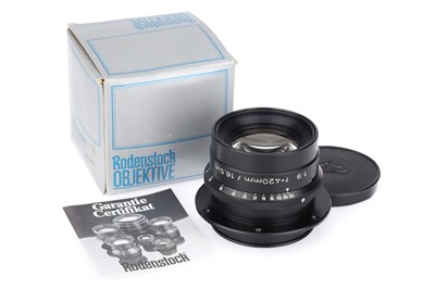 Lot 575 - A Rodenstock Apo-Ronar f/9 420mm Lens