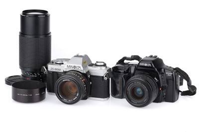 Lot 155 - A Pair of Minolta 35mm SLR Cameras