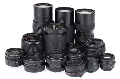 Lot 420 - A Selection of Camera Lenses