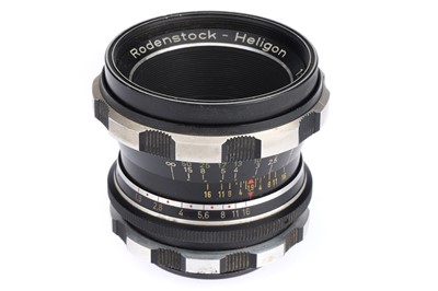 Lot 566 - A Rodenstock-Heligon f/1.9 50mm Lens