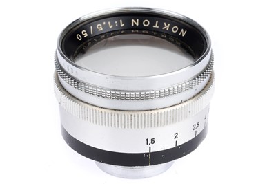 Lot 606 - A Voigtlander Nokton f/1.5 50mm Lens